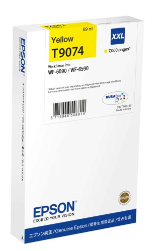 Epson T9074 Patron Yellow 7K /o/