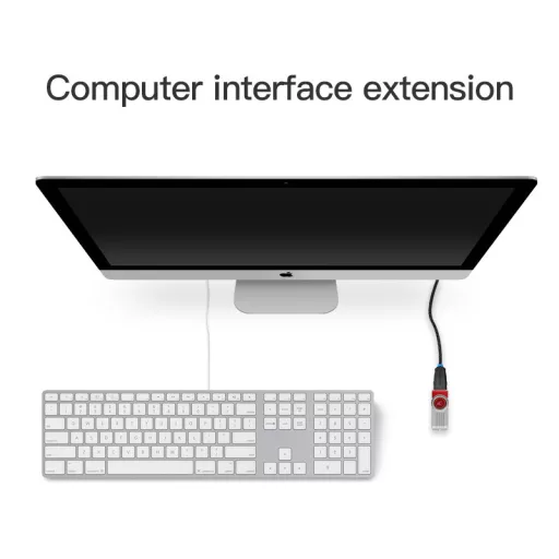 Vention USB-A 2.0/M -> USB-A 2.0/F 1,5m (hossz, PVC), kábel