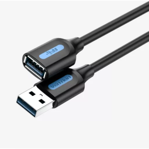 Vention USB-A 3.0/M -> USB-A 3.0/F,  (hosszabbító,PVC), 1,5m, kábel