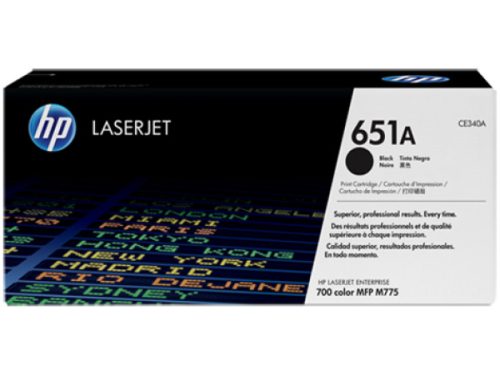 HP CE340A Toner Black 13.500 oldal kapacitás No.651A