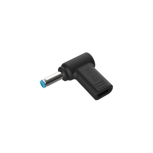 Conceptronic átalakító - ABBY15PC02 (USB-C to DELL 4.5x3mm 18-20V, PD:100W, fekete)