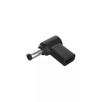   Conceptronic átalakító - ABBY15PC03 (USB-C to ASUS/Universal 5.5x2,5mm 18-20V, PD:100W, fekete)