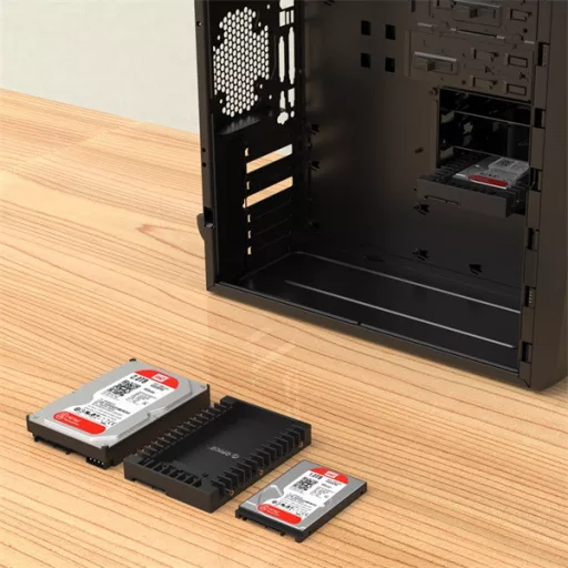 Orico Beépítő keret - 1125SS-V1-BK/34/ (2,5" -> 3,5" SATA3 HDD/SSD, 9,5-12,5mm, Max.: 4TB, fekete) – Tonerklinika Debrecen