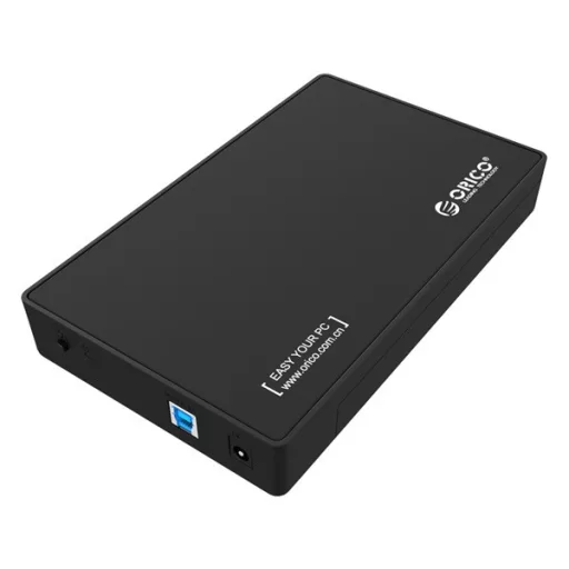 Orico Külső HDD/SSD Ház 3.5"/2,5" - 3588US3-V1-EU-BK/53/ (USB-A 3.0, Max.: 16TB, fekete) – Tonerklinika Debrecen