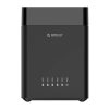 Orico Külső HDD tároló 3.5" - DS500C3-EU-BK (5 fiók, USB-C 3.1 Gen1, Max.: 5x16TB, fekete)