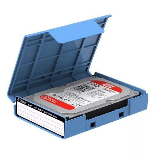 Orico HDD védőtok - PHP35-V1-BL /150/ (3,5", anti-statikus, porálló, kék) – Tonerklinika Debrecen