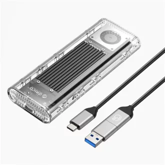 Orico Külső M.2 ház - TCM2-G20-S (USB-A -> M.2 NVMe(M-key; B&M Key), Max.: 4TB, 20 Gbps, szürke) – Tonerklinika Debrecen
