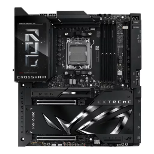 Asus Alaplap - AMD ROG CROSSHAIR X870E EXTREME AM5 (X870, EATX, 4xDDR5 9000+MHz, 4xSATA3, 5x M.2, HDMI+2xUSB4)
