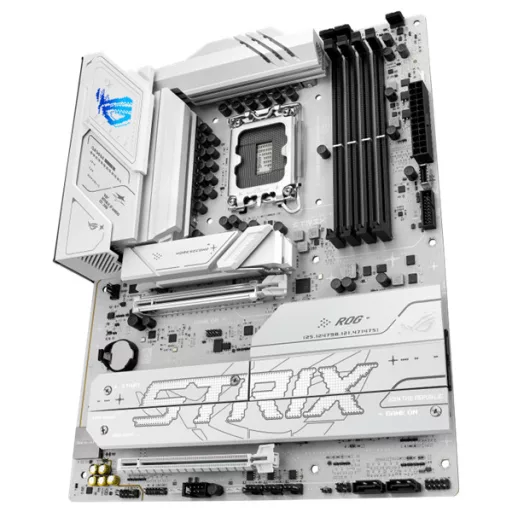 Asus Alaplap - Intel ROG STRIX B860-A GAMING WIFI s1851 (B860, 4xDDR5 8600+MHz, 4xSATA3, 4xM.2, HDMI+DP+Thunderbolt4)