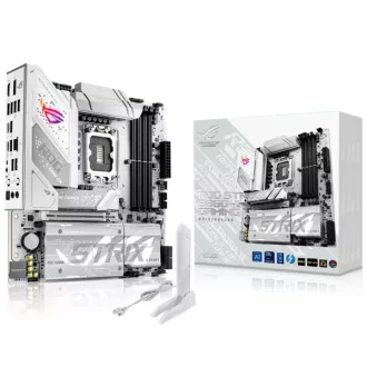   Asus Alaplap - Intel ROG STRIX B860-G GAMING WIFI s1851 (B860, 4xDDR5 9066+MHz, 4xSATA3, 4xM.2, HDMI+DP+Thunderbolt4)