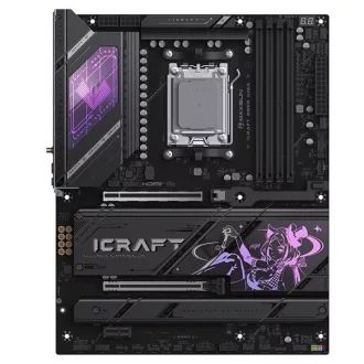   Maxsun Alaplap - AMD MS-ICRAFT B850 AIGA AM5 (B850, ATX, 4xDDR5 8400MHz, 2xSATA3, 4xM.2, HDMI, DP)