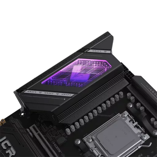 Maxsun Alaplap - AMD MS-ICRAFT B850 AIGA AM5 (B850, ATX, 4xDDR5 8400MHz, 2xSATA3, 4xM.2, HDMI, DP)