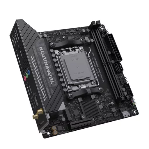 Maxsun Alaplap - AMD MS-TERMINATOR B850M PRO II WIFI7 AM5 (B850, mATX, 4xDDR5 8000MHz, 2xSATA3, 3xM.2, HDMI, DP)