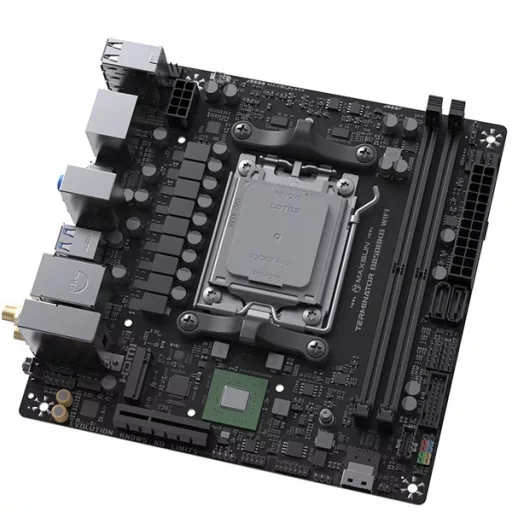 Maxsun Alaplap - AMD MS-TERMINATOR B850M PRO II WIFI7 AM5 (B850, mATX, 4xDDR5 8000MHz, 2xSATA3, 3xM.2, HDMI, DP)
