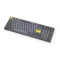 Endorfy Wireless Billentyűzet - Celeris 1800 (RGB, Gateron Yellow Switch, mechanikus, 100 gomb, 1,8m, US)