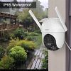 Arenti IP wifi PT dómkamera - OP1 (4MP, 4mm, kültéri, IR10m, microSD, mikrofon, hangszóró)