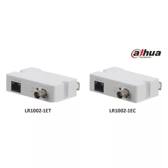   Dahua Ethernet over Coax (EOC) konverter(vevő) - LR1002-1EC (1x RJ45 10/100, 1x BNC, PoE támogatás)