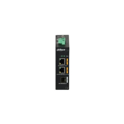 Dahua PoE switch - PFS3103-1GT1ET-60 (1x 100Mbps PoE + 1x 1Gbps PoE + 1xSFP)