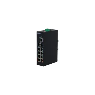   Dahua switch PoE - PFS3211-8GT-120 (8x 100Mbps at/af PoE + 1x 1Gbps + 2x SFP, 120W)