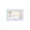 Dahua IP video kaputelefon - VTH5422HW-W (beltéri egység, 2 vezetékes; 7" touch, 3 ajtó, SD, I/O, PoE, wifi, fehér)