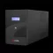 Hikvision Szünetmentes 3000VA - DS-UPS3000-R (4 Schuko, line-interaktív, USB, LCD, fekete)