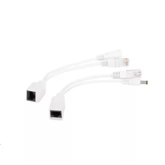 Vez PoE tápfeladó-leválasztó szett, Fehér