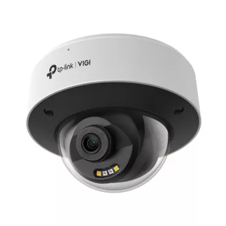   TP-Link IP dómkamera - InSight S245 (FullColor, 4MP, 4mm, IP67, IK10,  H265+, LED+IR30m, PoE, mikr., hangsz.; fém ház)