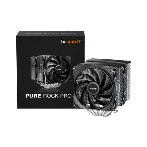 Be Quiet! CPU Cooler - PURE ROCK PRO 3 (AMD: AM4/AM5; Intel: 1851/1700/1200/1150/1151/1155)