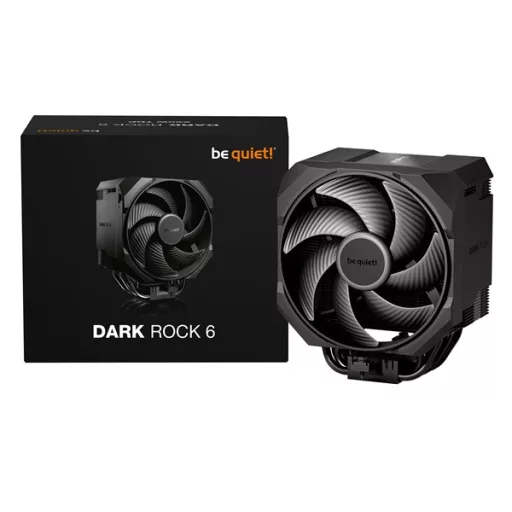 Be Quiet! CPU Cooler - DARK ROCK 6 (AMD: AM4/AM5; Intel: 1700/1200/1150/1151/1155/1851)