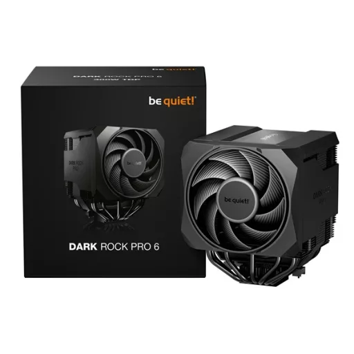 Be Quiet! CPU Cooler - DARK ROCK PRO 6 (AMD: AM4/AM5; Intel: 1700/1200/1150/1151/1155/1851)