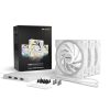 Be Quiet! Cooler 12cm - LIGHT WINGS WHITE 120mm PWM high-speed Triple-Pack (RGB, 2500rpm, 31dB, fehér)