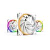 Be Quiet! Cooler 14cm - LIGHT WINGS WHITE 140mm PWM Triple Pack (RGB, 2200rpm, 31dB, fehér)