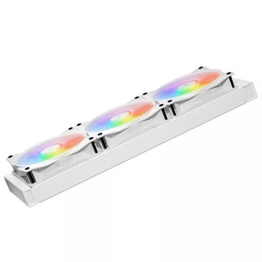 Be Quiet! Cooler 12cm - LIGHT WINGS LX 120mm PWM high-speed White Triple-Pack (RGB, 2100rpm, 30,9dB, fehér)