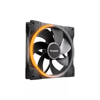   Be Quiet! Cooler 14cm - LIGHT WINGS 140mm PWM Reverse Black (RGB, 1300rpm, 25,5dB, fekete)