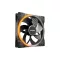 Be Quiet! Cooler 14cm - LIGHT WINGS 140mm PWM Reverse Black (RGB, 1300rpm, 25,5dB, fekete)