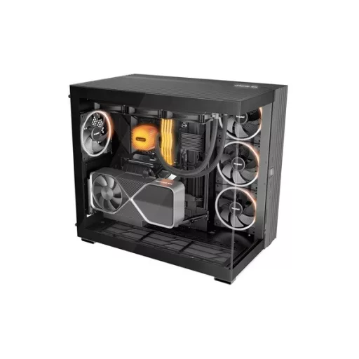 Be Quiet! Cooler 14cm - LIGHT WINGS 140mm PWM Reverse Black (RGB, 1300rpm, 25,5dB, fekete)