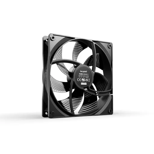 Be Quiet! Cooler 14cm - PURE WINGS 3 140mm PWM 3-Pack (1200rpm, 21,9dB, fekete)