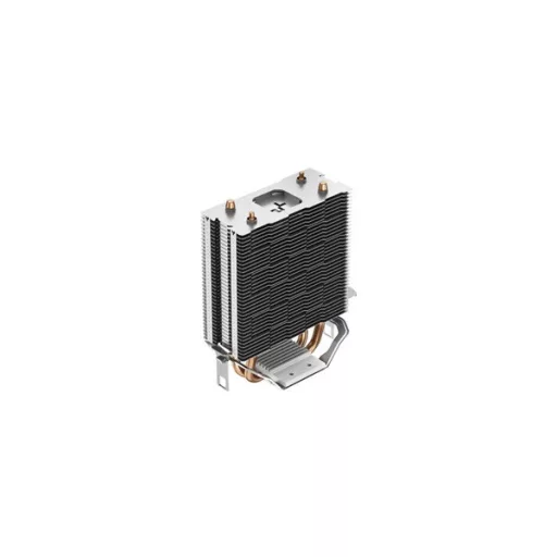 DeepCool CPU Cooler - AG200 (30,5 dB; max, 62,43 m3/h; 4pin csatlakozó, 2 db heatpipe, 9cm, PWM)