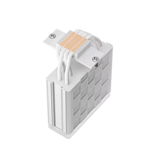 DeepCool CPU Cooler - AG400 WH ARGB V2 (31,6 dB; max, 128,93 m3/h; 4pin csatlakozó, 4 db heatpipe, 12cm, PWM, fehér)