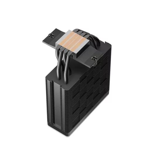 DeepCool CPU Cooler - AG400 BK ARGB V2 (31,6 dB; max, 128,93 m3/h; 4pin csatlakozó, 4 db heatpipe, 12cm, PWM)