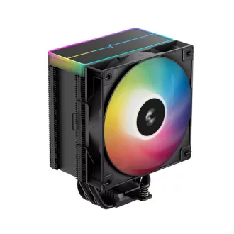   DeepCool CPU Cooler - AG500 BK ARGB V2 (29,4 dB; max, 115,32 m3/h; 4pin csatlakozó, 5 db heatpipe, 12cm, PWM, LED)