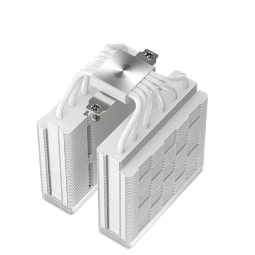 DeepCool CPU Cooler - AG620 WH ARGB V2 (29,4 dB; max, 115,32 m3/h; 4pin csatlakozó, 6 db heatpipe, 12cm, PWM, fehér)