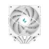 DeepCool CPU Cooler - AG620 WH ARGB (29,4 dB; max, 115,32 m3/h; 4pin PWM, 6 db heatpipe, 12cm, A-RGB LED, fehér)