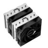 DeepCool CPU Cooler - AG620 (29,4 dB; max, 115,32 m3/h; 4pin csatlakozó, 6 db heatpipe, 12cm, PWM)