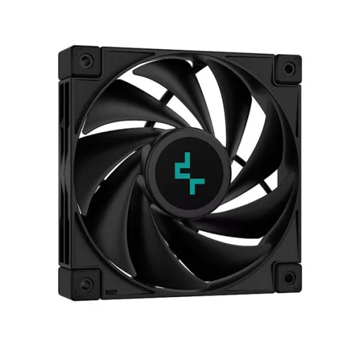 DeepCool CPU Cooler - AK400 ZERO DARK (29 dB; max, 112,93 m3/h; 4pin csatlakozó, 4 db heatpipe, 12cm, PWM)
