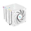 DeepCool CPU Cooler - AK620 Digital WH (28 dB; max, 117,21 m3/h; 4pin csatlakozó, 6 db heatpipe, 2x12cm, PWM, fehér)