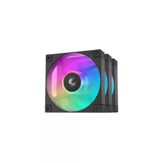   DeepCool Cooler 12cm - FD12 ARGB (3in1) (27,6dB; max. 109,07 m3/h; 3pin csatlakozó; hydro bearing, ház hűtésre, PWM)