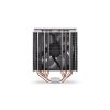 Endorfy CPU Cooler - Fera 5 ARGB (12 cm, 4 pin, 4x heatpipe, PWM, TDP 220W, fekete)