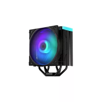   Endorfy CPU Cooler - Fera 5 Black ARGB (12 cm, 4 pin, 4x heatpipe, PWM, TDP 220W, fekete)