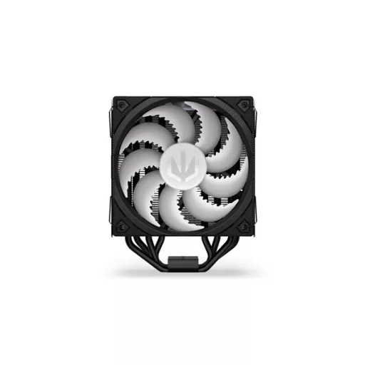 Endorfy CPU Cooler - Fera 5 Black ARGB (12 cm, 4 pin, 4x heatpipe, PWM, TDP 220W, fekete)